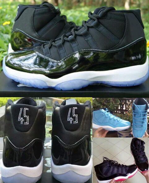 New Numbe R &quot;45&quot; &quot;23&quot; Retro 11 Xi Spaces Jams Basketball Shoes High Quality Women Mens Airs 11s Athletic Sport Sneakers Size 36-47 With Box