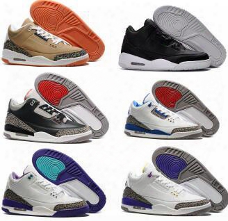 Oero Retro 3 Basketball Shoes Men S Iii Cheap Retro Shoes J3s Sports Replicas Authentic Man Sneakers Size Us7-13