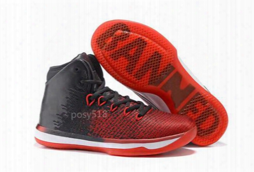 Top Quality Retro 31 Xxxi Banned Black Red White Bred 31s Basketball Shoes Men Cheap 2016 New Mens Athletic Sports Sneakers For Sale