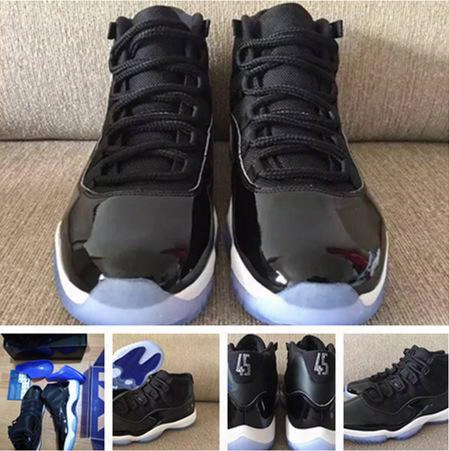 Wholesale 2016 Hot Sale Air Retro 11 Space Jam Man And Woman Basketball Shoes Size Eur 36-47 Free Shipping