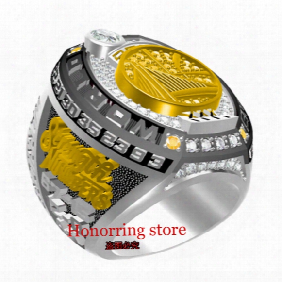 2017 Basketball Warriors Sale Replica Championship Rings Men Jewelry Wholesale Free Shipping New Sport Fans Drop Shipping