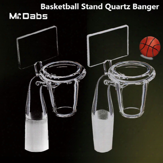 Backboard Quartz Banger Nail With 19/14/10mm Male/female Joint Basketball Hook Quartz Banger Quartz Nail
