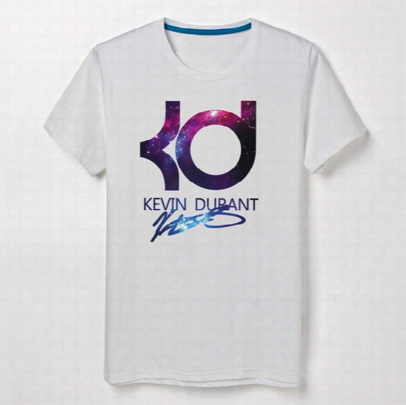 Basketball Kevin Durant Kd Short-sleeved T-shirt Cotton Round Neck T-shirt Loose Large Size Men&#039;s Casual Shirt