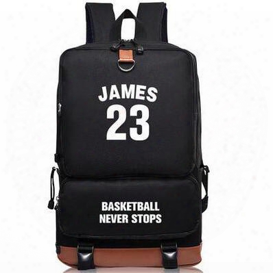 King Basketball Backpack Lebron James School Bag Lbj Daypack Cool Schoolbag Outdoor Rucksack Sport Day Pack