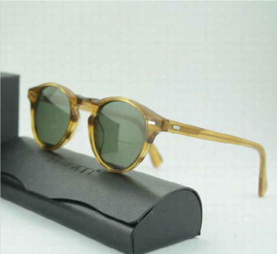Oliver Peoples High Quality Ov5186 Sunglasses Man And Women Unisex Sunglasses Vintaeg Sunglasses With Polarized Lens Oculos De Grau