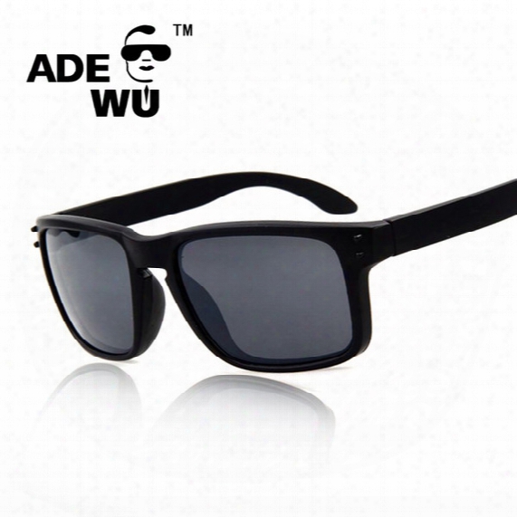 Wholesale-adewu Outdoor Fashion Brand Designer Men Women Sunglasses Mirror Uv 400 Sun Glasses Male Quality Is Ok Oculos De Sol Masculino