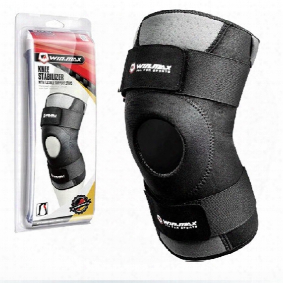 Winmax Neoprene Adjustable Breathable Knee Brace Support Sleeve Patella Pad For Running Cycling Soccer Ball Basketball And Skateboard