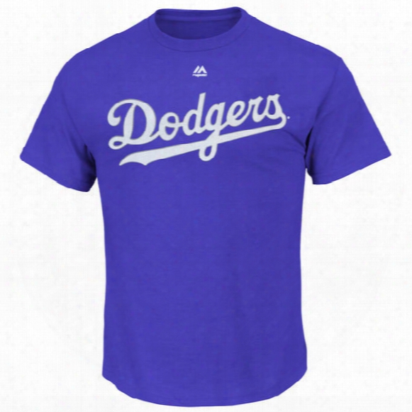 Los Angeles Dodgers Majestic Mlb Wordmark Mlb T-shirt