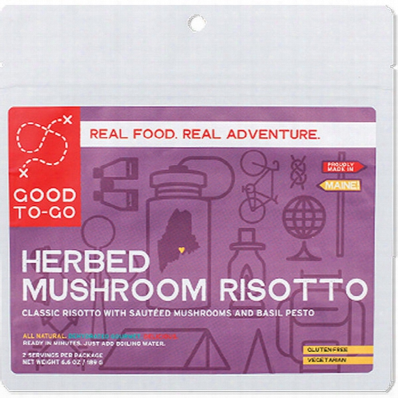 Herbed Mushroom Risotto - Serves 2