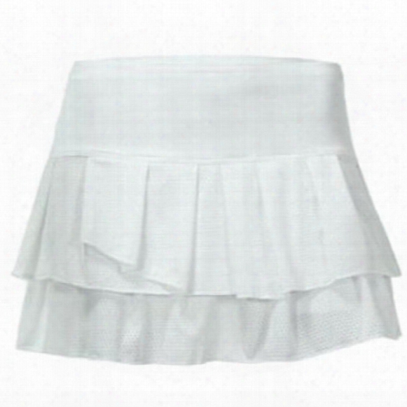 Pleated Tier Skirt - Women