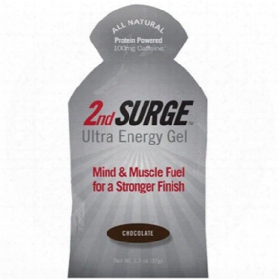 2nd Surge Ultra Energy Gel Chocolate (w/100mg Of Caffeine)