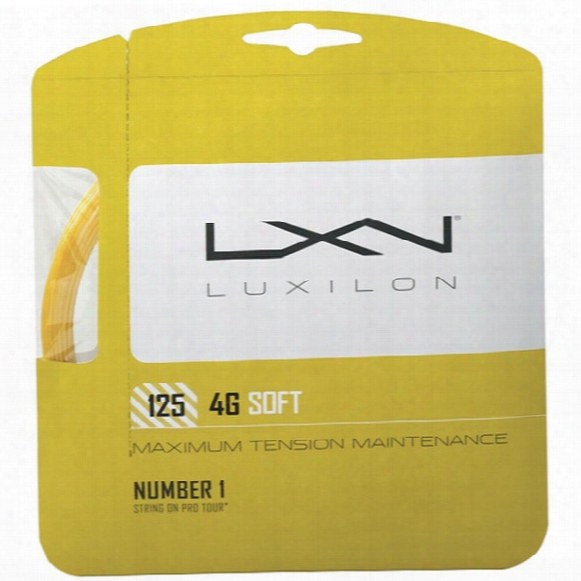 4g Soft Luxilon Tennis String Set