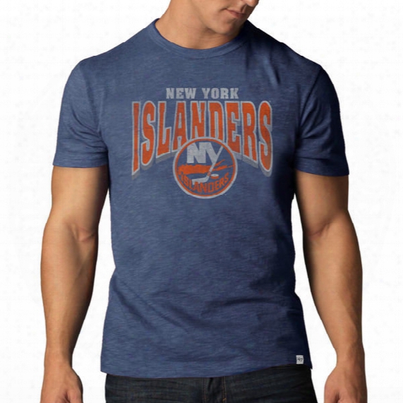 Nhl New York Islanders Scrum T-shirt - Mens