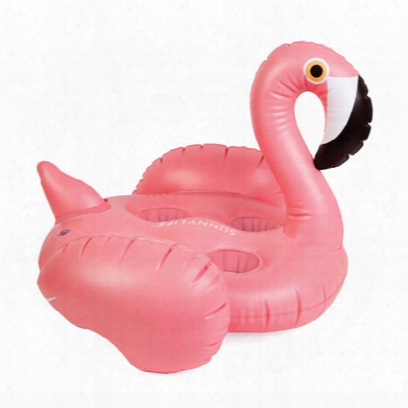 Inflatable Drink Holder - Flamingo