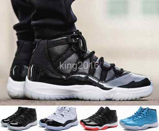 2016 Retro 11 Xi 72-10 Men Basketball Shoes,concord Bred Space Jam Legend Blue Bred Georgetown High Tops Sport Athletics Boots Sneaker