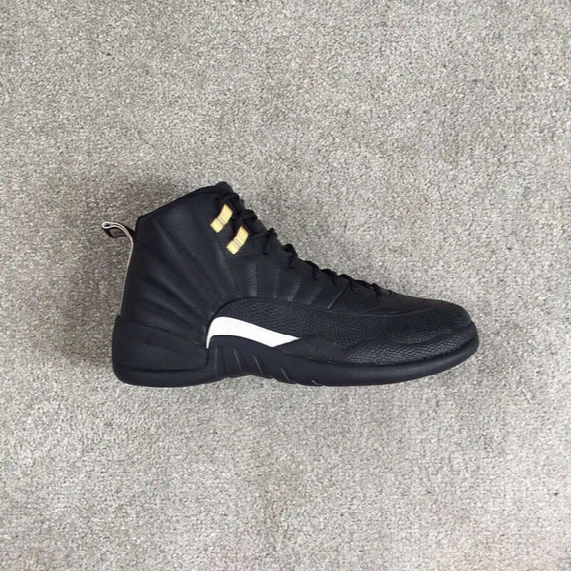 Retro 12 The Master Original Factory Quality Version Sneakers Same Material Ozom Package Black Sneakers From Michael Sports Only