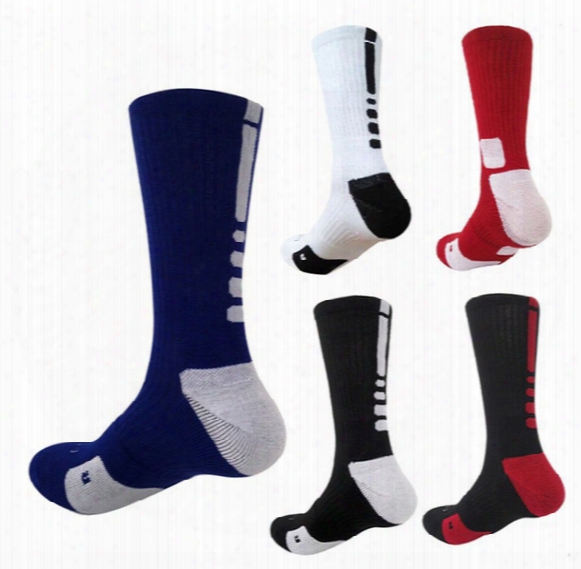 Usa Professional Elite Basketball Socks Long Knee Athletic Sport Socks Men Fashion Compression Thermal Winter Socks Wholesales