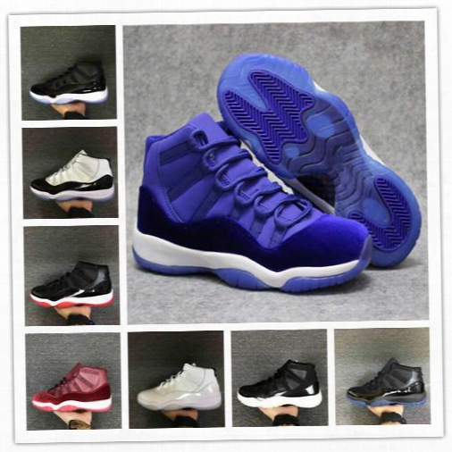 Wholesale High Quality Air Retro 11 72-10 Bred Space Jam Concord Men Basketball Shoes Gamma Blue Legend Women Sports Sneakers Size 36-47