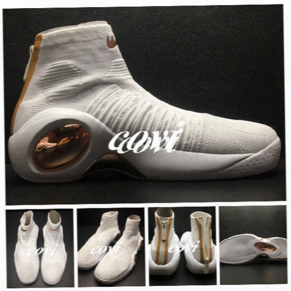 2017 Air New Zoom Bonafide Flight Se Basketball Shoes Men Sports Sneakers Weave Knitting Mesh White Designer Shoes Gym Jogging Boots