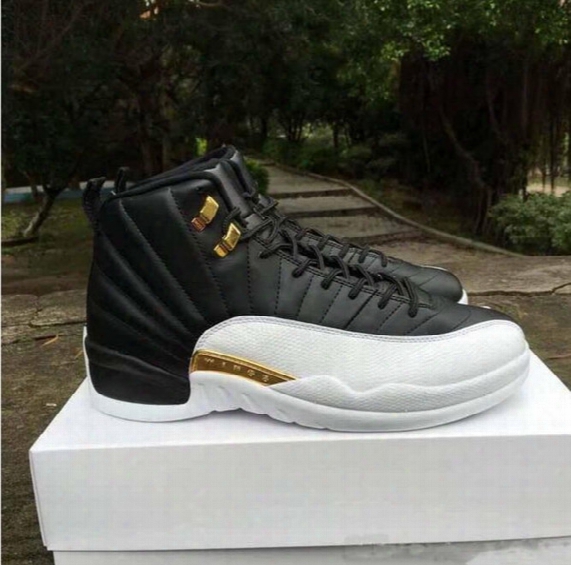 Retro 12 Wings Drop Shipping 12 With Carbon Fiber Big Men Basketball Sport Shoes Size 41-47 Ship With Box