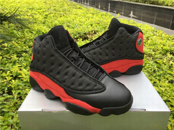 Retro 13 Bred Black/varsity Red Online Xiii 13s Boy Trainers For Boy Basketball Shoes Online Wholesale Cool Design