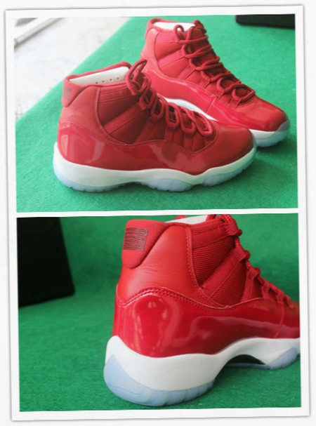 Wholesale New Air Retro 11 Og Chicago Gym Red Men Basketball Shoes Sports Sneakers 11s Xi Top Quality Real Carbon Fiber Size 8-13