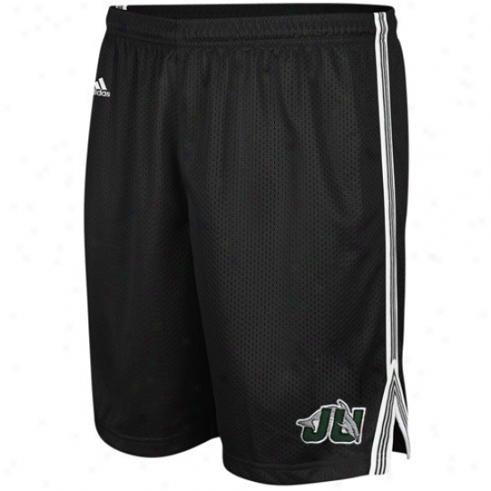 Adidas Jacksonville University Dolphins Black Lacrosse Mesh Shorts