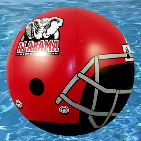 Alabama Crimson Tide Crimson Run ashore Ball