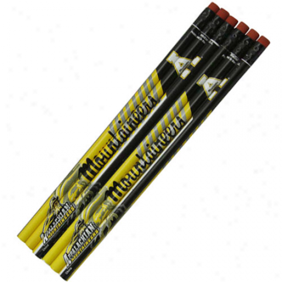 Appalachian State Mountaineers 6-pack Team Logo Pencils