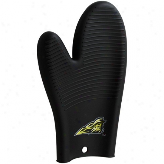 Appalachian State Mountaaineers Black Silicone Oven Mitt
