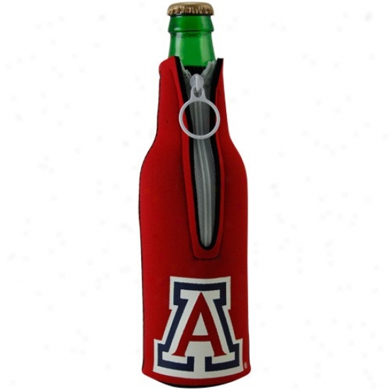 Arizona Wildcats Cardinal Bottle Coolie