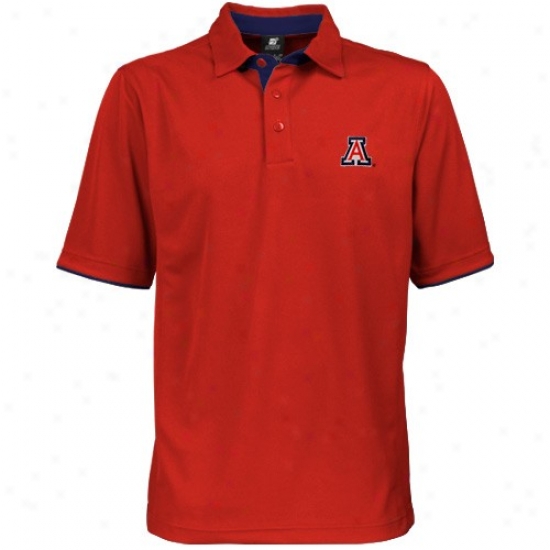Arizona Wildcats Clothes: Sports Specialties By Nike Arizona Wildcats Red Classic Mesh Polo
