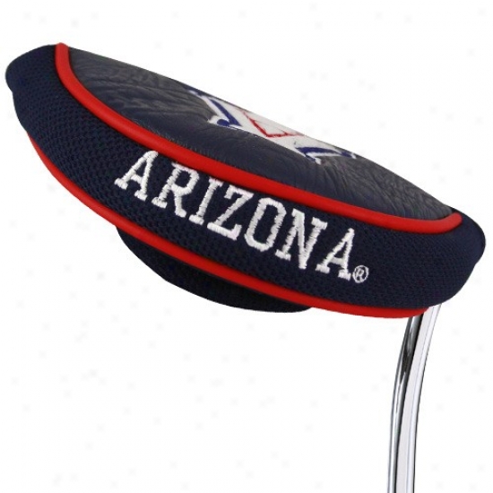 Ariaona Wildcats Navy Blue Mallet Putter Cover