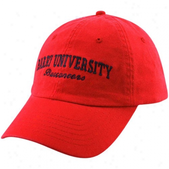 Barry University Buccaneers Hats : Top Of The World Barry University Buccaneers Red Batters Up Adjustable Hats