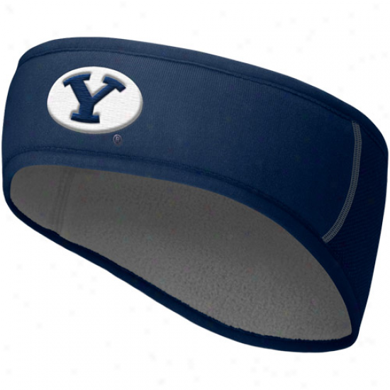 Byu Cougars Caps : Brigham Young Cougars Unisex Black Sideline Headband
