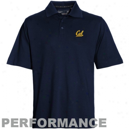 Cal Bears Clothes: Cytter & Buck Cal Golden Bears Navy Blue Championship Performance Polo