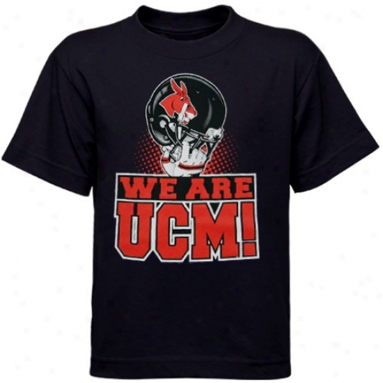 Central Missouri Mules Apparel: Central Missouro Mules Youth Black We Are T-shirt