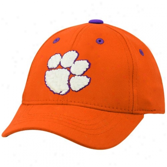 Clemson Tiger Hat : Top Of The World Clemson Tiger Orange Infant Lil' Tiger Hat