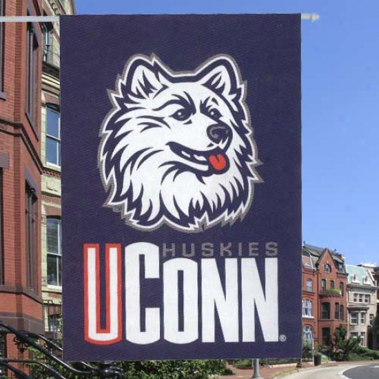 "connecticut Huskies Banners : Connecticut Huskies (uconn) 28"" X 40"" Collegiate Banners Banners"