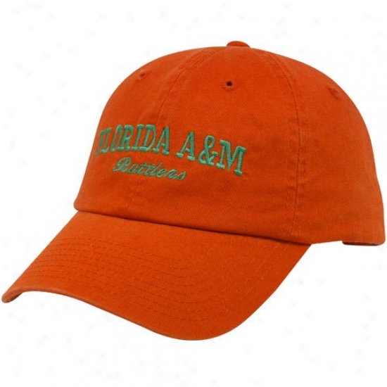 Florida A&m Rattlers Commodities: Chief Of The World Florida A&m Rattlers Orange Batters Up Adjustable Hat