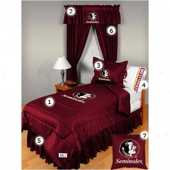 Floroda State Seminoles Twin Size Locker Room Bedroom Set