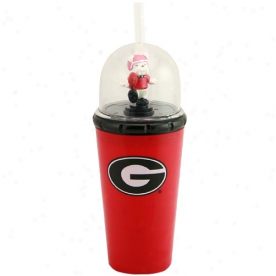 Georgia Bulldogs Red Wind-up Mascot Cup