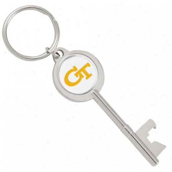 Georgia Tech Yellow Jackets Key Bottle Opener Keychain