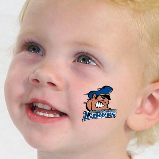 Grand Valley State Lakers Tem;orary Tattoos