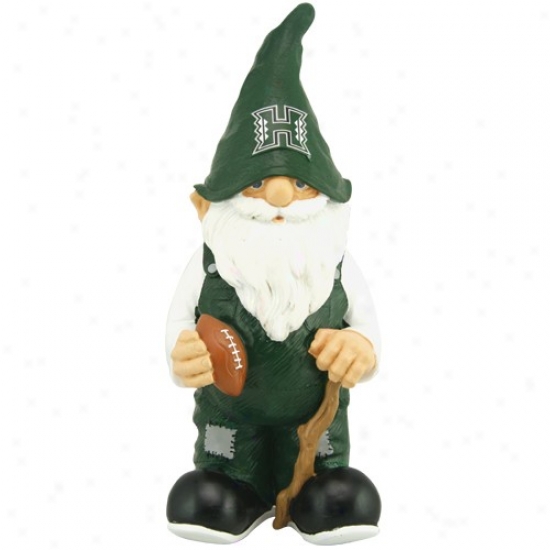 Hawaii Warriors Football Gnome Figurine