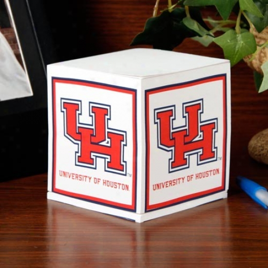 Houston Cougarss Note Cube