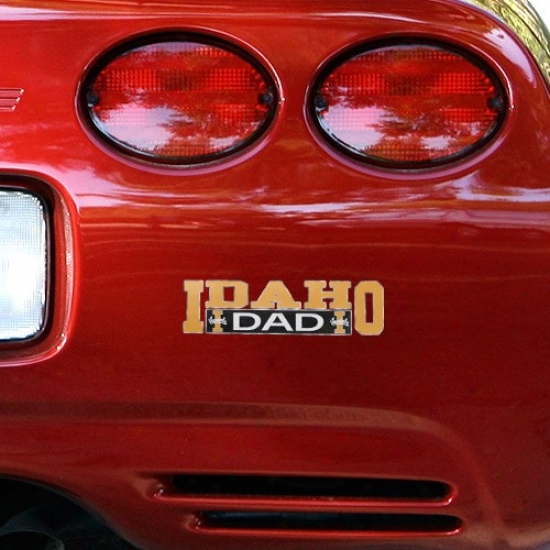 Idaho Vandals Dad Car Decal