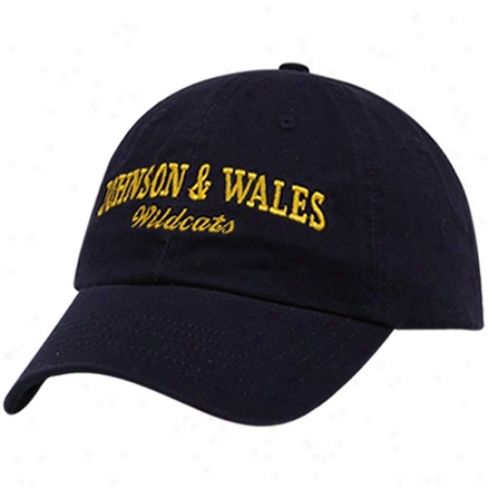Johnson & Wales Wildcats Hats : To pOf The World Johnson & Wales Wildcats Nzvy Blue Batters Up Adjustable Hats