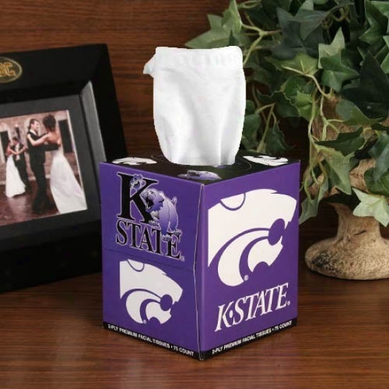 Kansas State Wildcats Box Of Sports Tissues