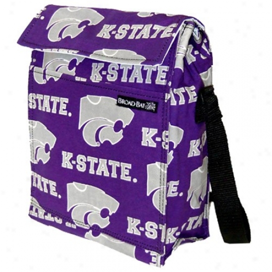 Kansas State Wildcats Purple Lunch Tote